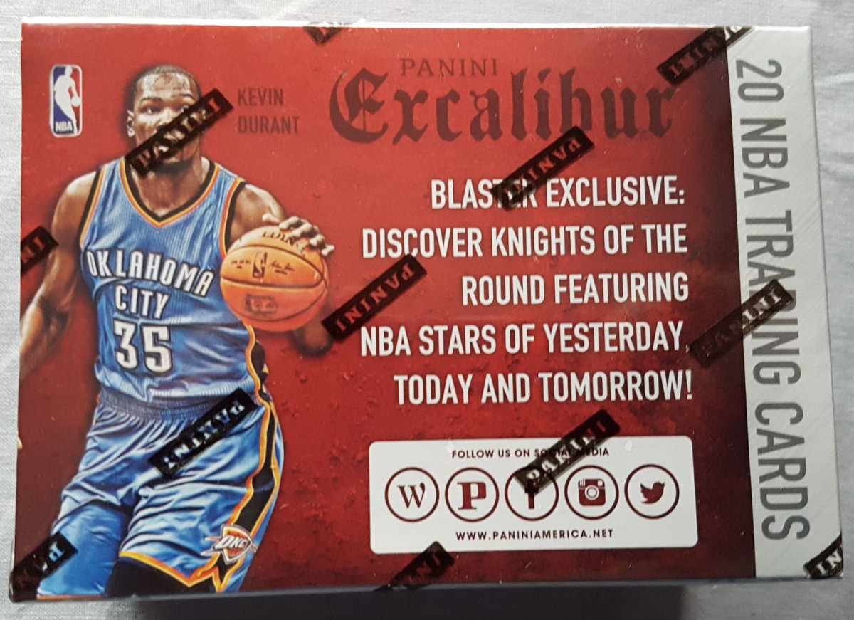 Panini Excalibur Basketball Blaster Box NBA Trading Cards 2015 16 4 H