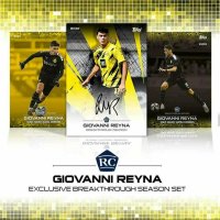 Giovanni Reyna Breakthrough Set Box Topps 2020 BVB Autograph 1:2