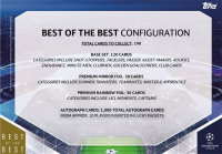 Topps Best of the Best Soccer Box Fu&szlig;ball 2020