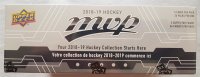 3x Upper Deck MVP Hockey NHL Retail Box 2018-19