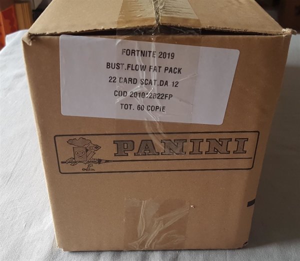 CASE Fortnite Fatpack Booster Box Series 1 12 Fat Pack per Box Orange!!