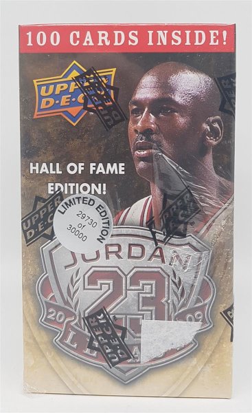 Upper Deck Michael Jordan Hall of Fame Gold Limited Edition 2009/10 Box NBA Set