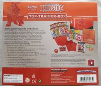 SET Pokemon Battle Styles Top-Trainer Box blau + rot!! DE