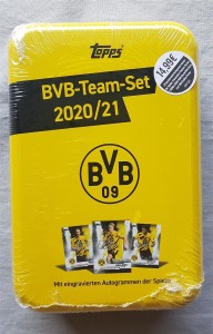 48x Topps Soccer Borussia Dortmund BVB Team Set 2020-21 Pack Booster
