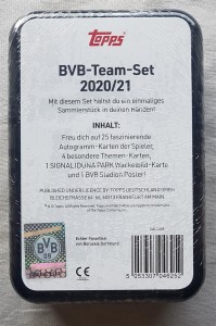 48x Topps Soccer Borussia Dortmund BVB Team Set 2020-21 Pack Booster