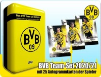 48x Topps Soccer Borussia Dortmund BVB Team Set 2020-21 Pack Booster