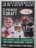 Sage Hit High Series Football NFL Blaster Box 2021