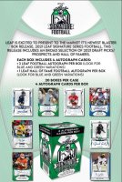 2021 Leaf Signature Blaster Football NFL Box - 4 Autographs