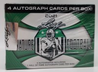 2021 Leaf Signature Blaster Football NFL Box - 4 Autographs