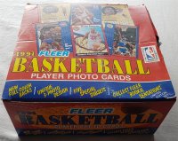 Fleer Basketball Cello 550 Box Jumbo 1991-92 