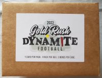 CASE Gold Rush Dynamite Football NFL 3-Box 2022