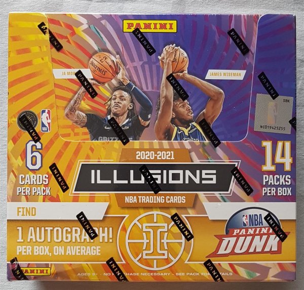 Panini Illusions 2020-21 NBA Basketball Hobby Box