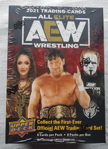 Upper Deck AEW All Elite Wrestling Blaster Box 2021