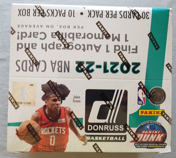 Panini Donruss Hobby Basketball NBA Box 2021-22