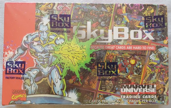 Marvel Universe Series 4 Box (1993 Skybox)
