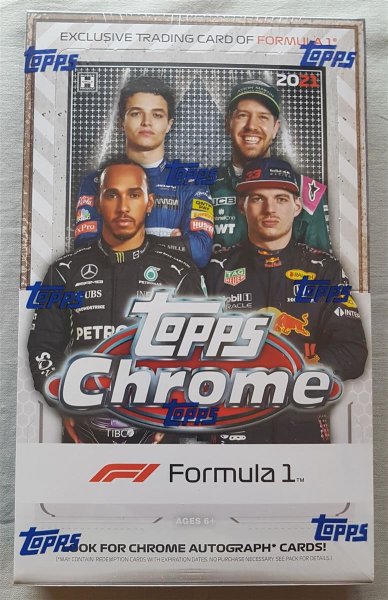 Topps Chrome Formula 1 Formel 1 Racing Hobby Box 2021