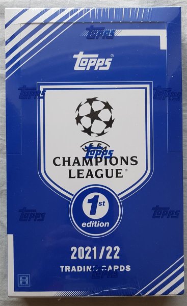 2021-22 Topps UEFA Champions League 1st Edition Soccer Box