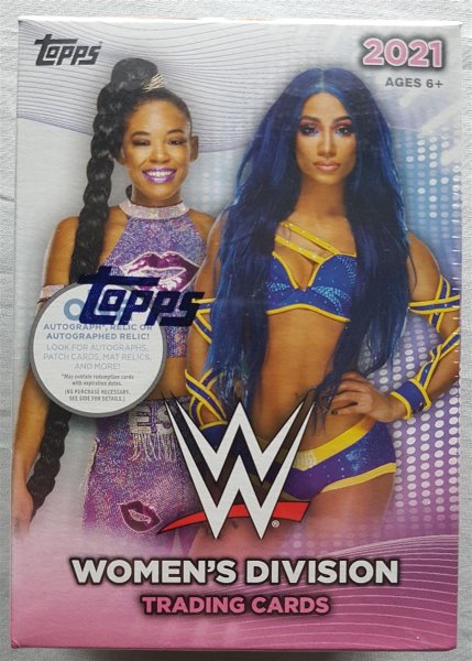 Topps WWE Womens Division Blaster Box 2021 1 Hit Per Box