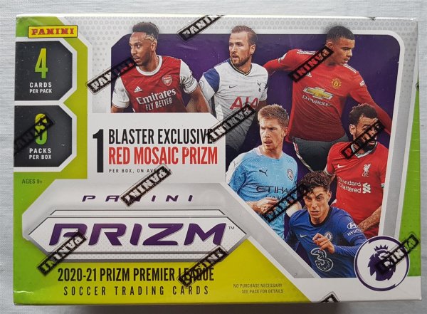 Panini Premier League Prizm Soccer Blaster Box 2020-21