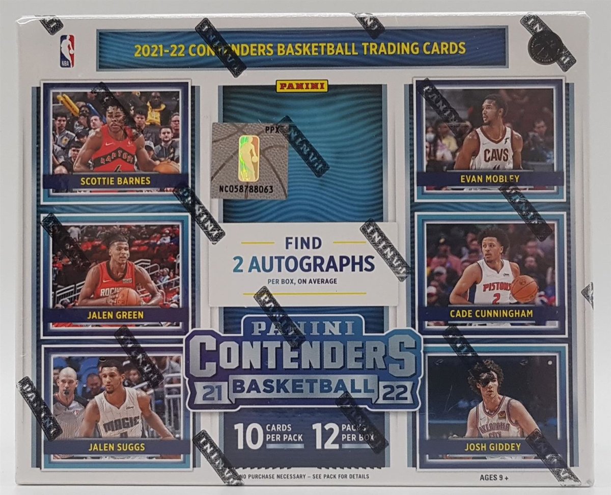 Panini Contenders Basketball NBA HOBBY Box 202122 Günstig im Shop