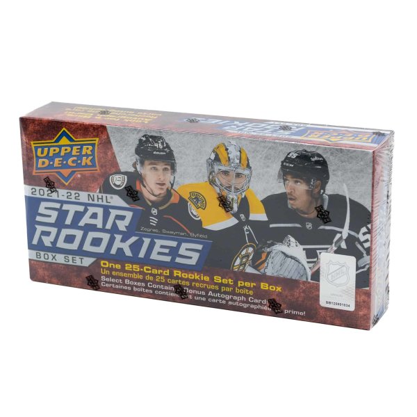Upper Deck NHL Star Rookies Box Set Hockey Hobby Box 2021-22