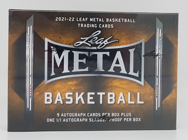 Leaf Basketball Metal Jumbo Box 2021-22 Hobby