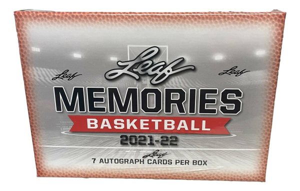 Leaf Memories Basketball Box 2021-22 Hobby