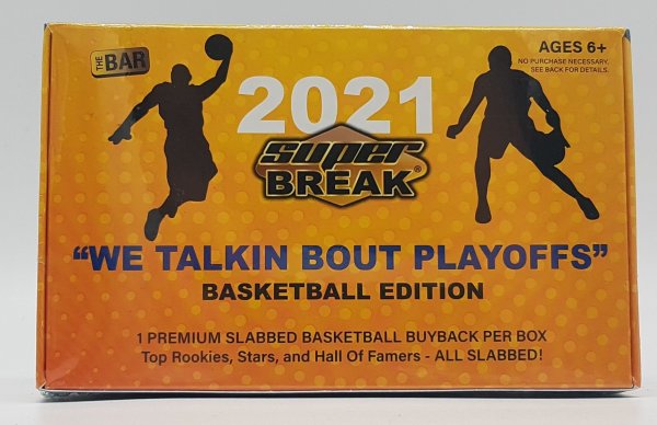 2020-21 Super Break Basketball &quot;We Talkin Bout Playoffs&quot; Basketball Box