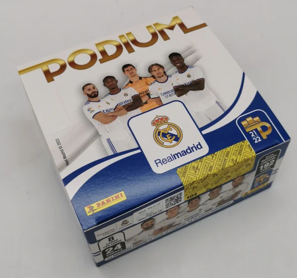Panini Real Madrid Podium Fußball Soccer MEGA Box...