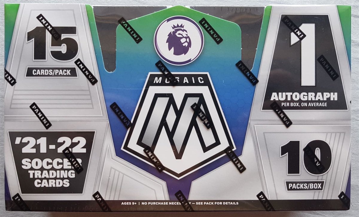 Panini Mosaic Epl Premier League 2021 22 Hobby Box Soccer Günstig I