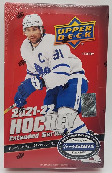 Upper Deck Extended Series Hockey NHL Hobby Box 2021-22