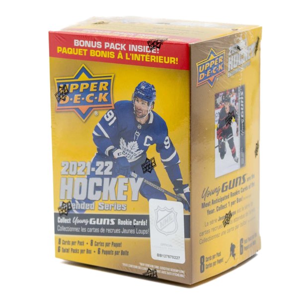 Upper Deck Extended Series Hockey NHL Blaster Box 2021-22