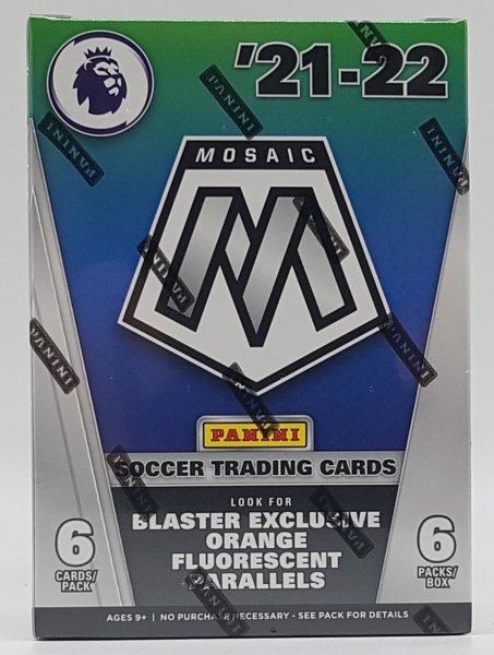 Panini Mosaic EPL 2021-22 Blaster Box Soccer Premier League