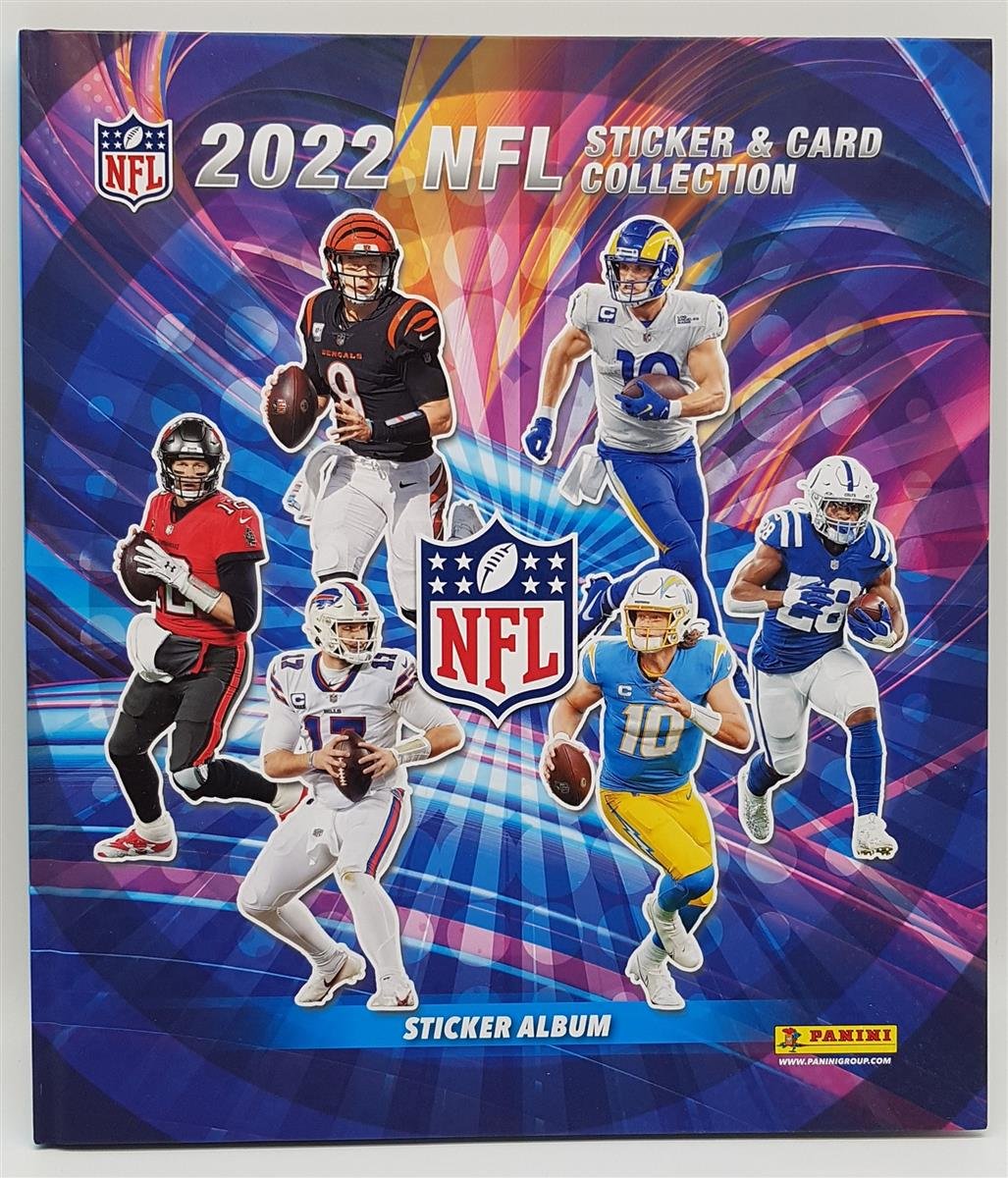 Panini NFL Football Sticker Album 2022 Hardcover Günstig im Shop ka