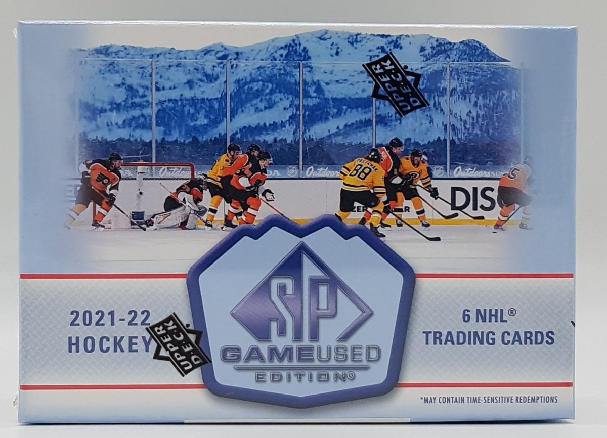 2021-22 Upper Deck SP Game used Hockey Hobby Box