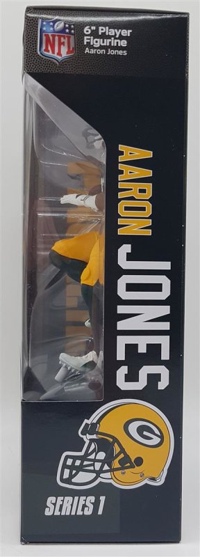 Aaron Jones (Green Bay Packers) CHASE Imports Dragon NFL 6 Figure Series 1  - CLARKtoys