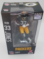 Aaron Jones (Green Bay Packers) Imports Dragon NFL 6&quot; Figure CHASE