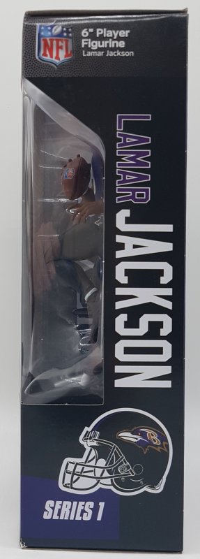 Lamar Jackson (Baltimore Ravens) CHASE Imports Dragon NFL 6 Figure Series 1