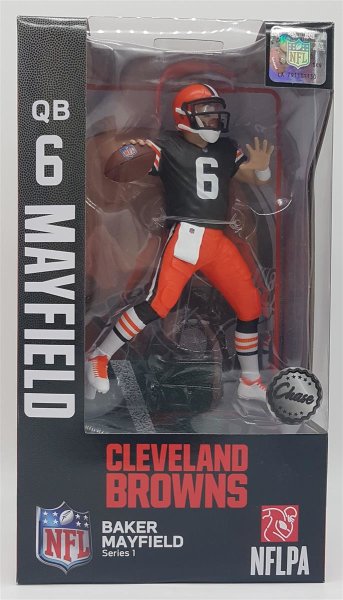 Baker Mayfield (Cleveland Browns) Imports Dragon NFL 6&quot; Figure CHASE