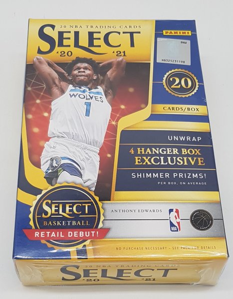 Panini Select NBA Basketball Hanger Box 2020-21 
