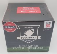 Hit Parade Autographed Football Mini Helmet Series 1 Hobby Box 2022