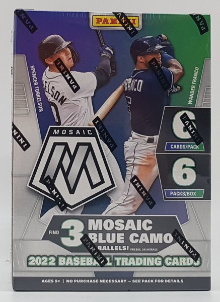 Panini Mosaic Baseball MLB Blaster Box 2022