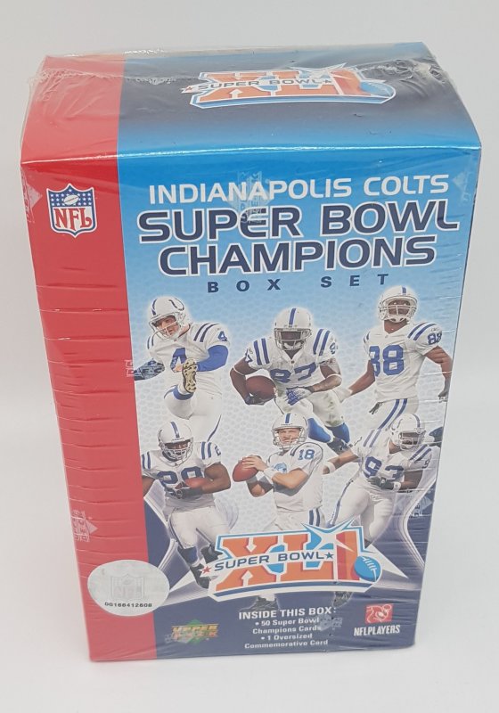 2007 Upper Deck Football Super Bowl XLI Champions Set (Box) (Colts