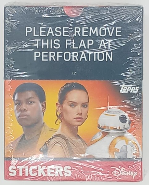 Topps Star Wars Stickers Box 50 Packs The Force Awakens