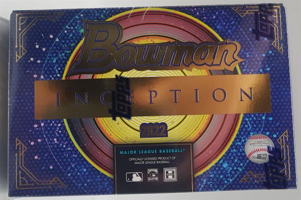 Topps Bowman Inception Baseball Hobby Box 2022