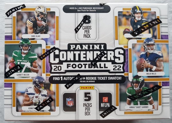 Panini 2022 Contenders Football Blaster