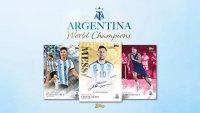 Topps Soccer Argentinia Argentinien Weltmeister World...