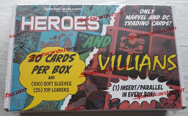 Marvel Mystery Box Heroes and Villians - Only Marvel &amp; DC