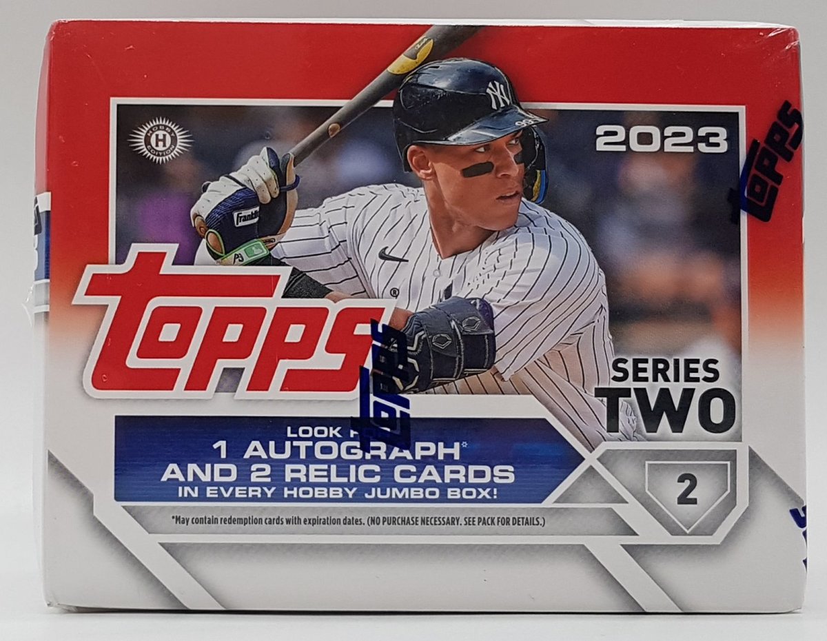 Topps Series 2 Baseball MLB Hobby Jumbo Box 2023 Günstig im Shop ka