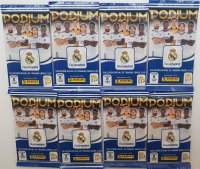 10x Pack Panini Real Madrid Podium Fu&szlig;ball Soccer...